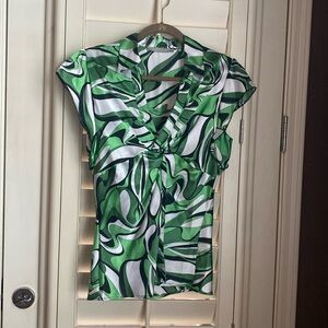 Violet & Claire Size M Green/Black/White